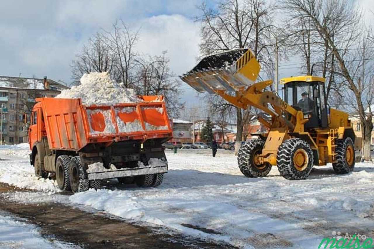 Уборка и вывоз снега в Санкт-Петербурге. Фото 6