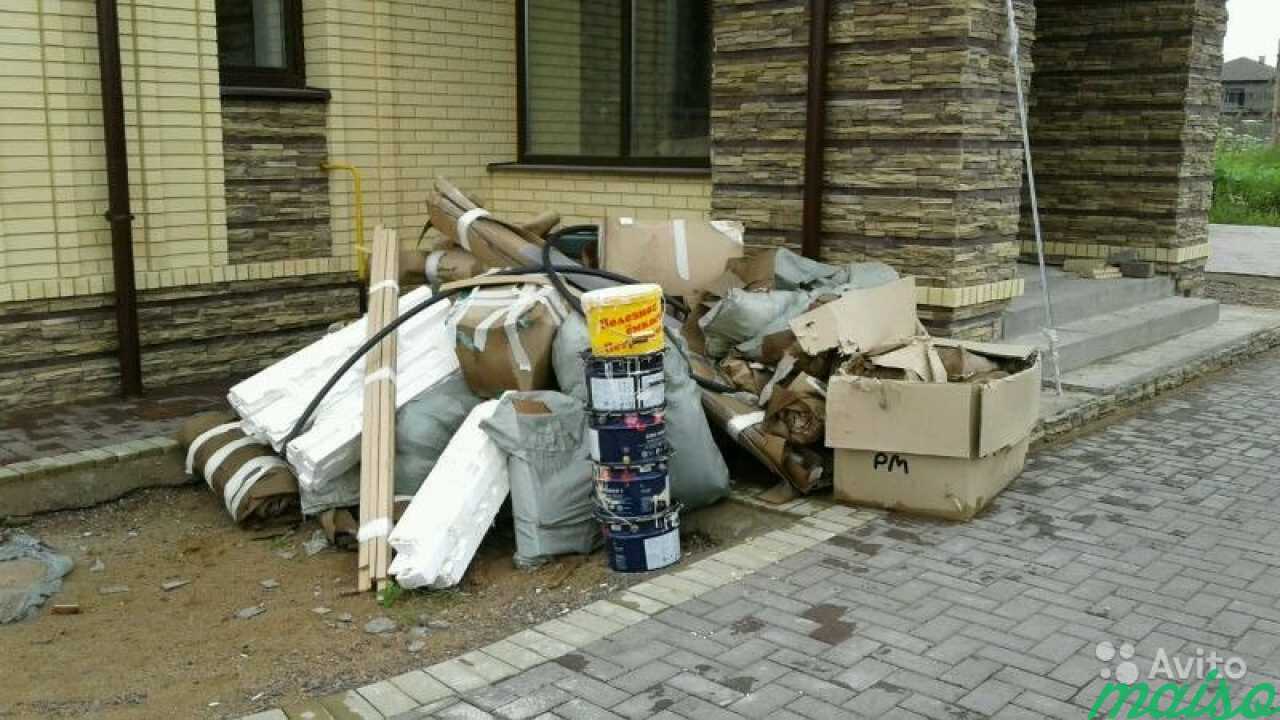 Вывоз мусора, вывоз строительного мусора в Санкт-Петербурге. Фото 1