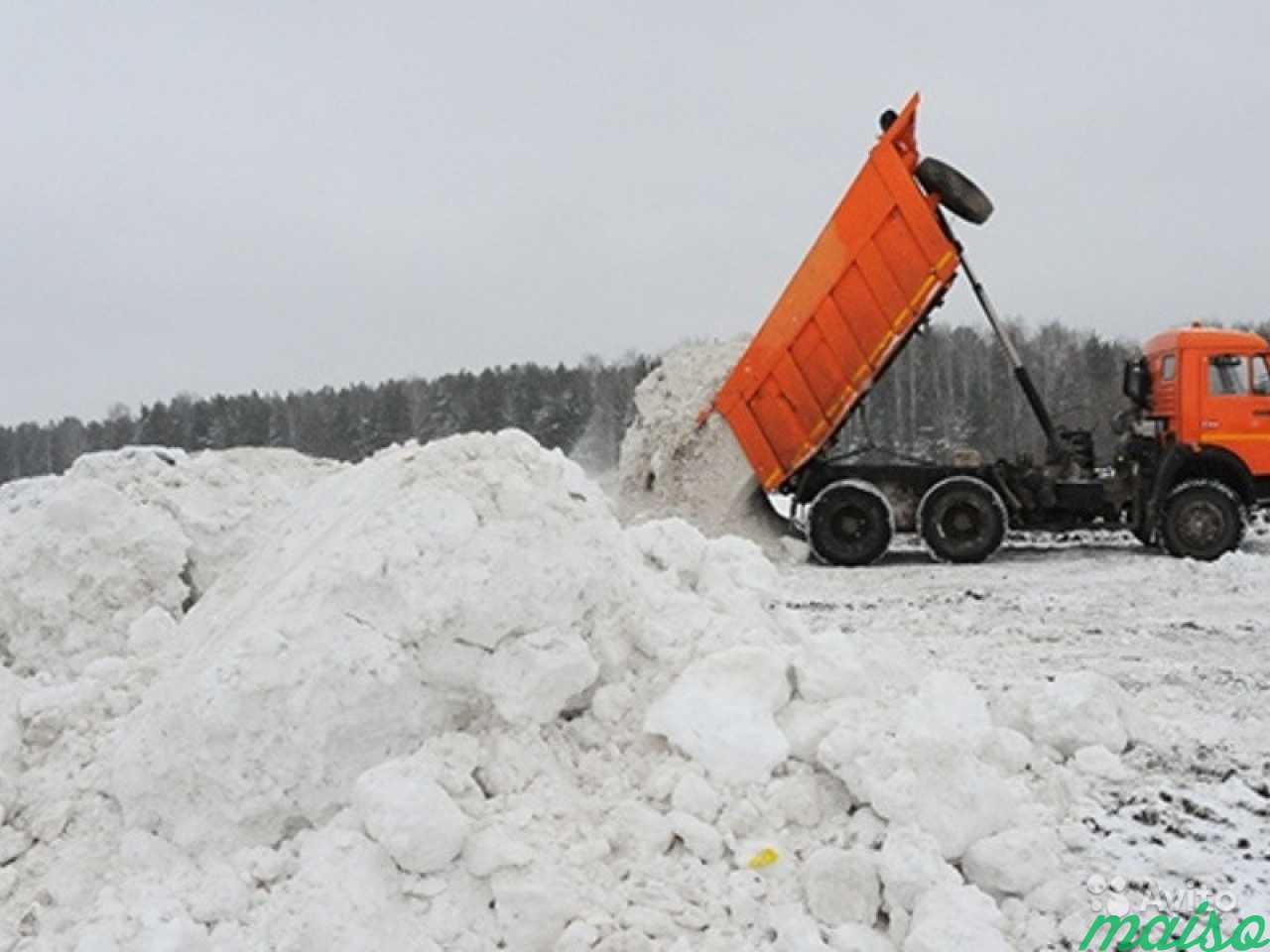 Вывоз снега в Санкт-Петербурге. Фото 2