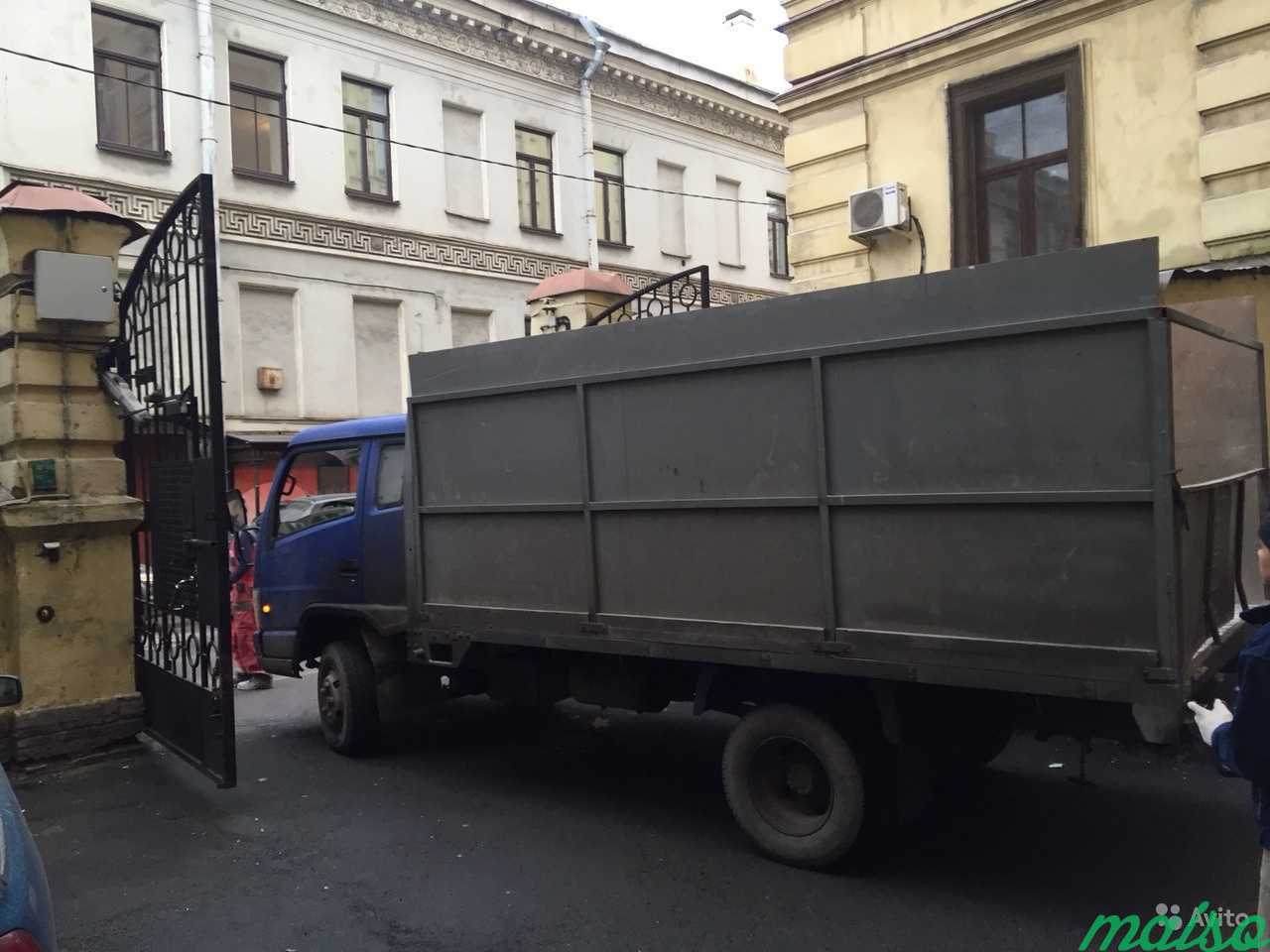 Вывоз мусора. Грузовые машины.Пухто в Санкт-Петербурге. Фото 3