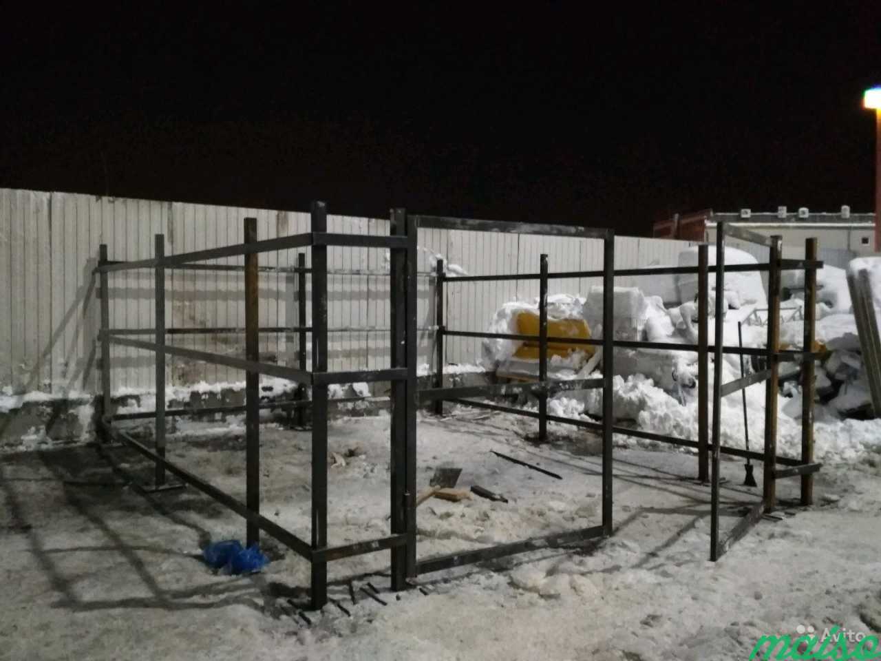 Сварка, монтаж металлоконструкций, аргон, забор из в Санкт-Петербурге. Фото 4