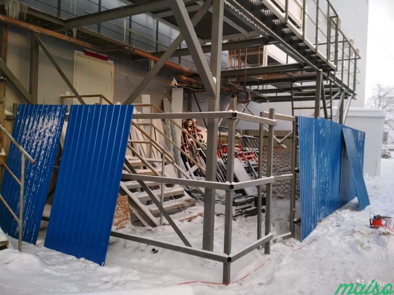 Сварка, монтаж металлоконструкций, аргон, забор из в Санкт-Петербурге. Фото 1