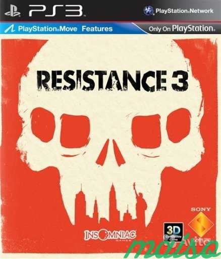 Лицензия Resistance 3 PlayStation 3 (PS 3) Обмен в Санкт-Петербурге. Фото 1