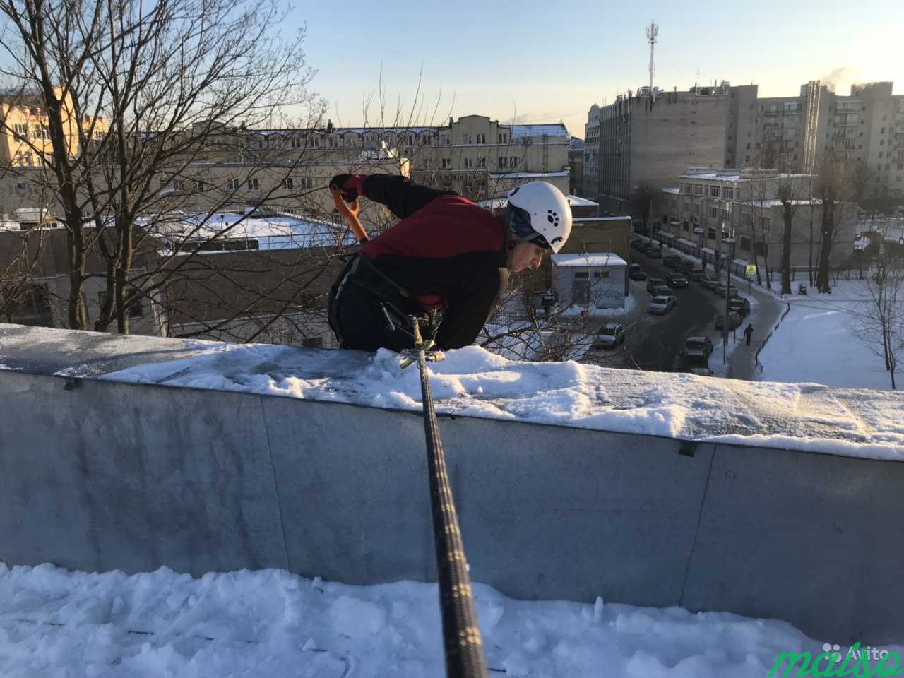 Уборка : снега, льда, наледи, сосулек, сосулей, пр в Санкт-Петербурге. Фото 7