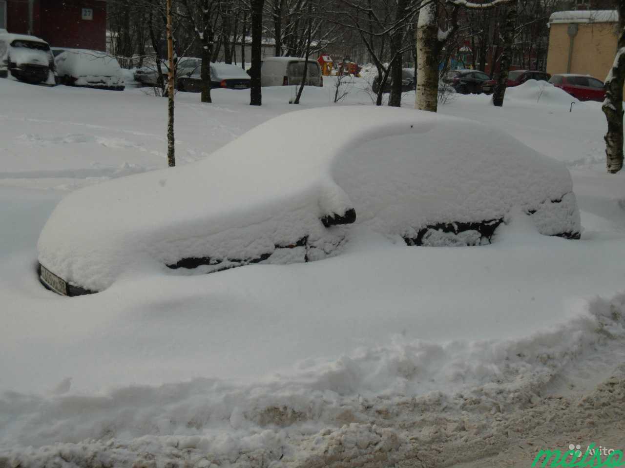 Уборка снега, расчистка от снега авто и гаражей в Санкт-Петербурге. Фото 1