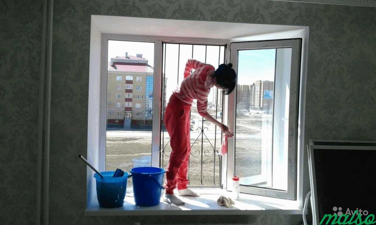 Уборка квартир, мытье окон, чистка ковров, мебели в Санкт-Петербурге. Фото 6