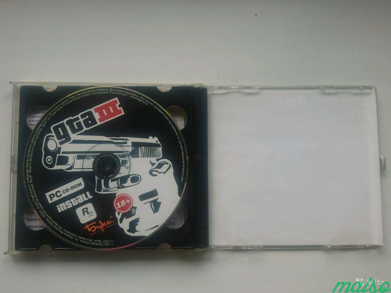 Лицензионный диск GTA III для PC издательство Бука в Санкт-Петербурге. Фото 3