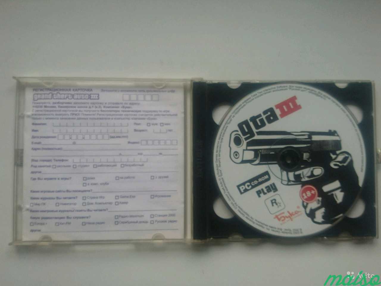 Лицензионный диск GTA III для PC издательство Бука в Санкт-Петербурге. Фото 2