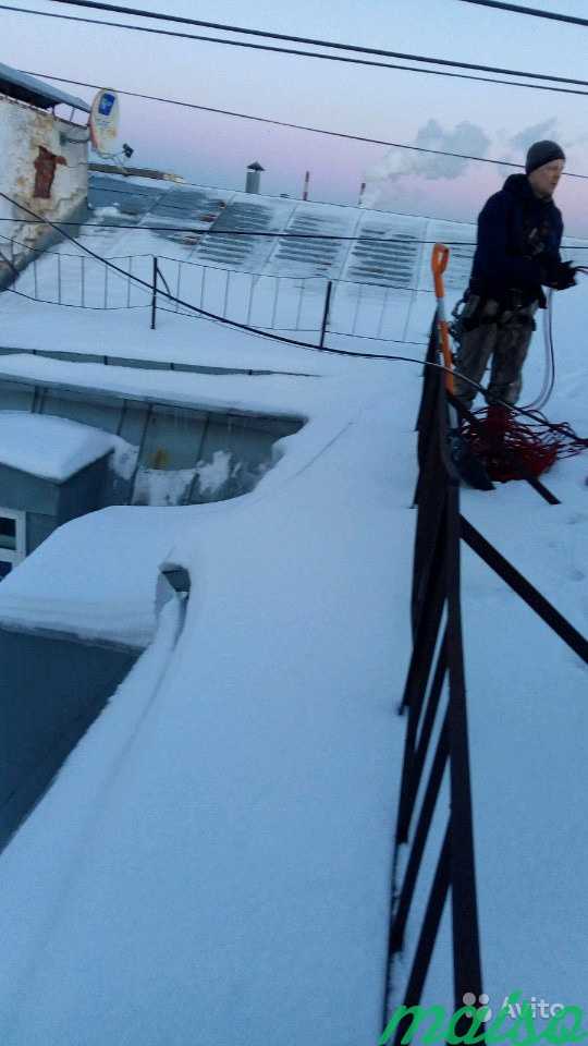 Уборка снега в Санкт-Петербурге. Фото 3