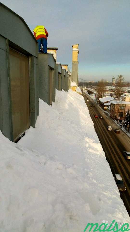 Уборка снега в Санкт-Петербурге. Фото 4