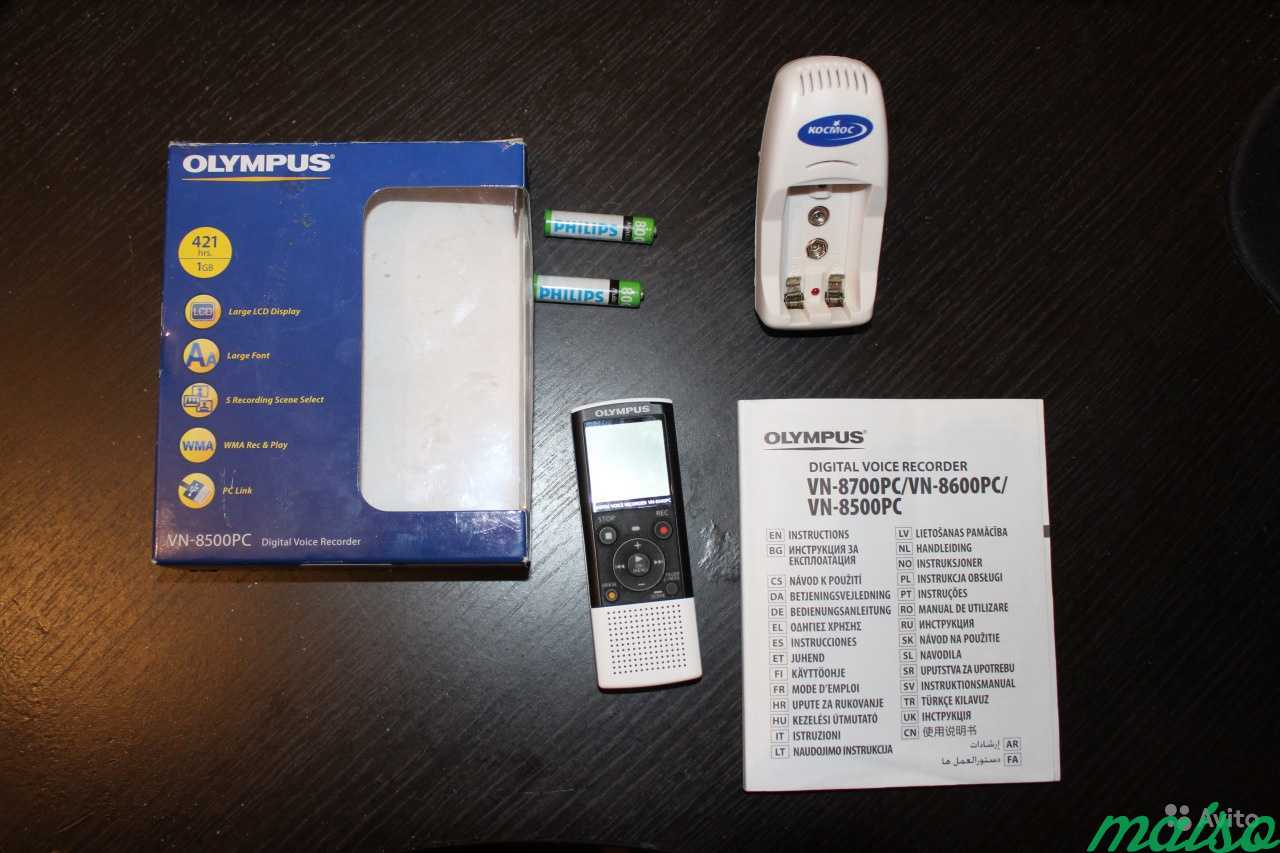 Диктофон Olympus VN 8500 PC 1GB в Санкт-Петербурге. Фото 2