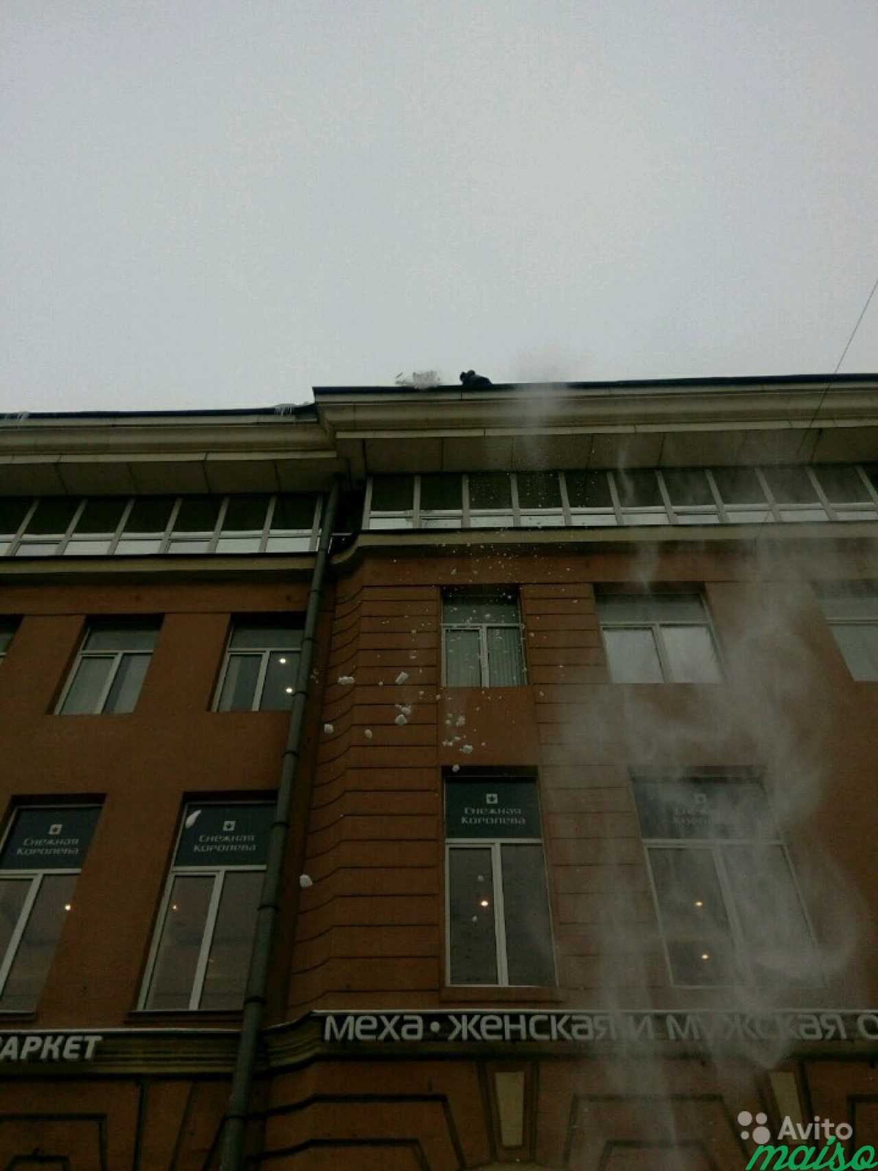 Уборка снега с крыш в Санкт-Петербурге. Фото 3