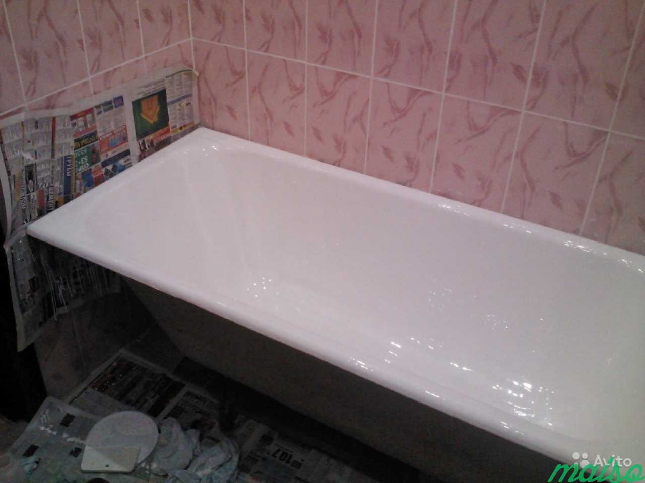 Реставрация ванн с гарантией качества работ в Санкт-Петербурге. Фото 2