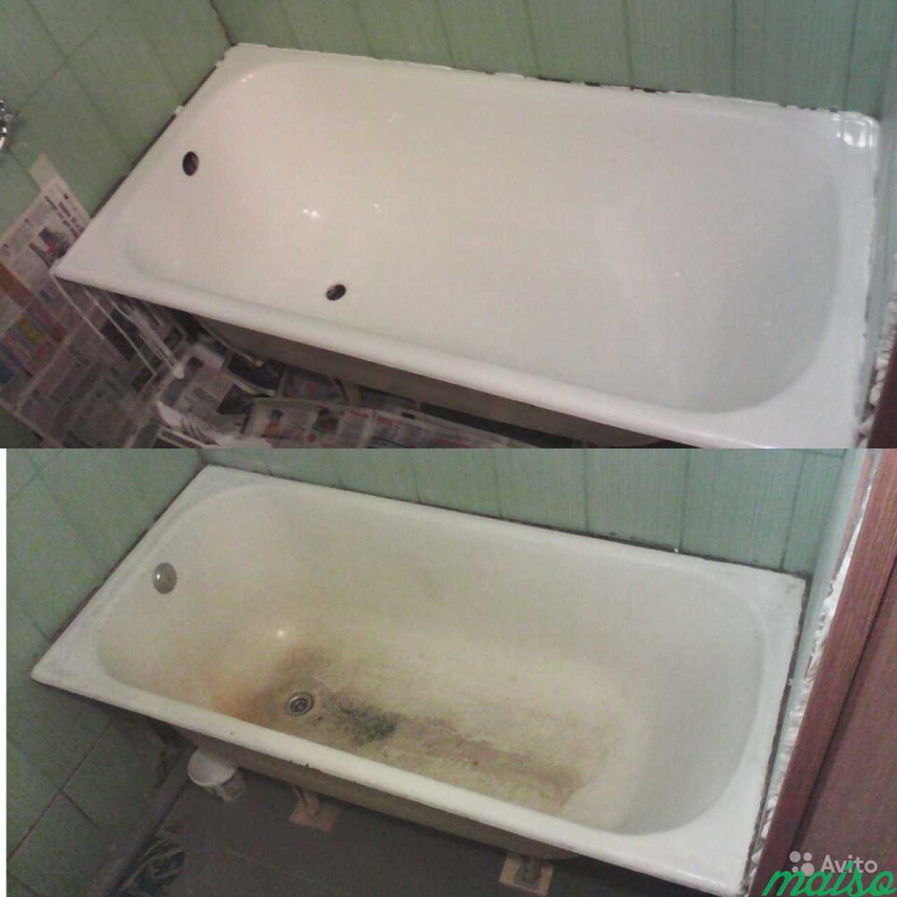 Реставрация ванн(под ключ) Наливной акрил,гарантия в Санкт-Петербурге. Фото 2