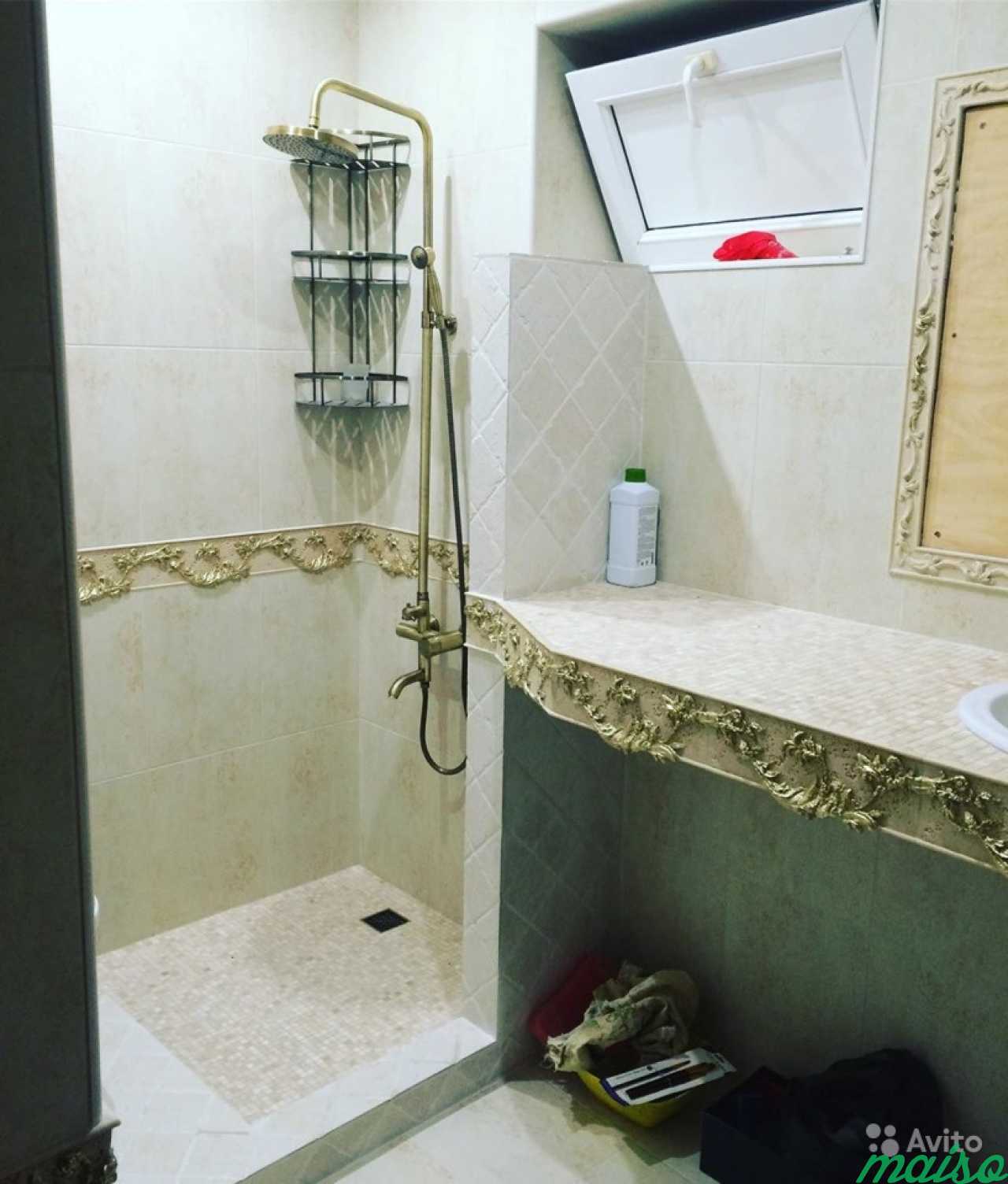 Укладка плитки. ремонт ванной комнаты в Санкт-Петербурге. Фото 8
