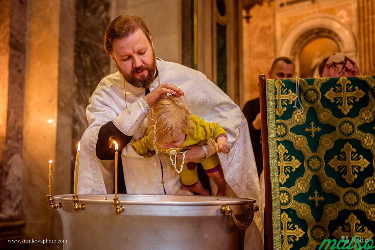 Фотосъемка крещения в Санкт-Петербурге. Фото 1