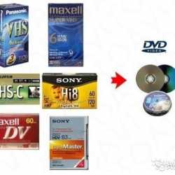 Оцифровка видеокассет VHS, VHS-C, Hi8, miniDV