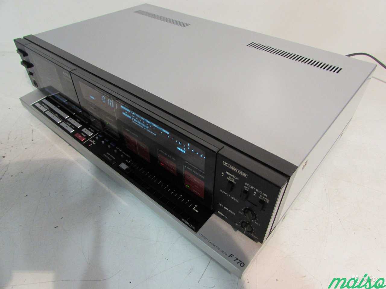 Aiwa AD-F770 Трехголовая кассетная дека Japan 1983 в Санкт-Петербурге. Фото 7