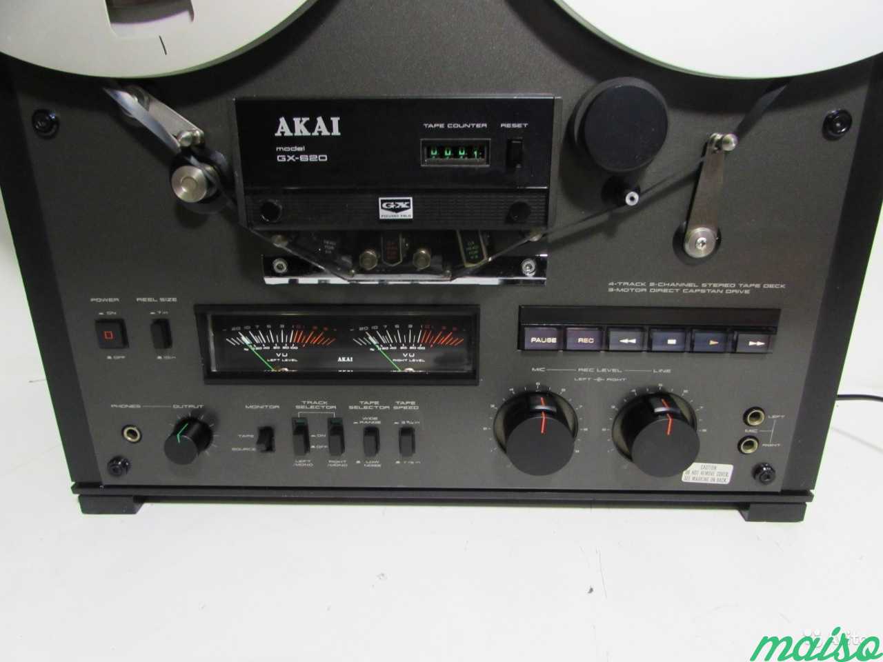 Akai GX-620 Катушечный магнитофон Japan 1979г в Санкт-Петербурге. Фото 5