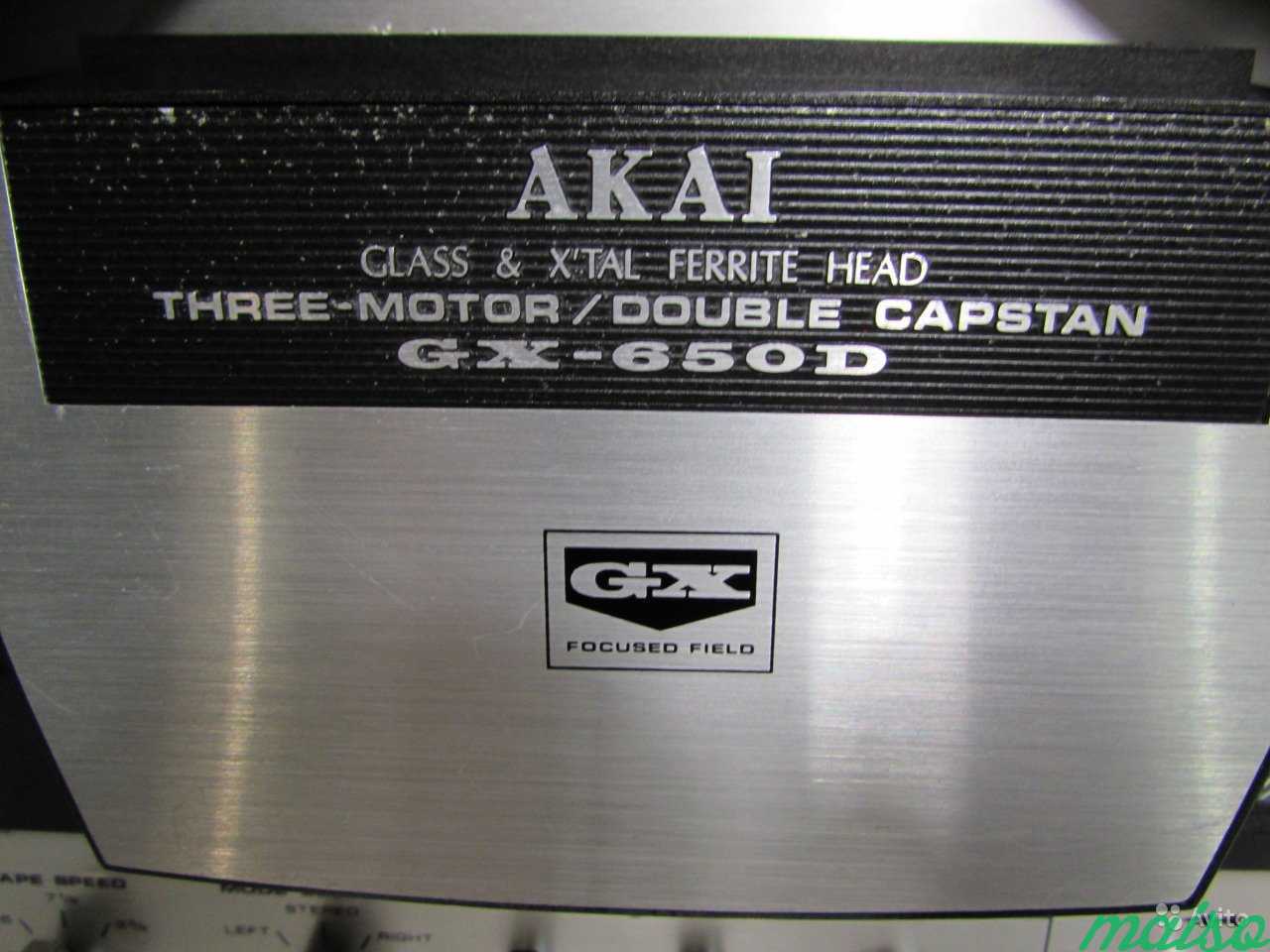 Akai GX-650D Катушечный магнитофон Japan 1976г в Санкт-Петербурге. Фото 4