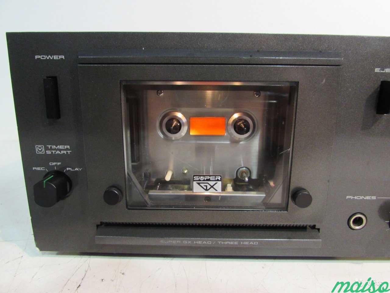 Akai GX-F80 Трехголовая кассетная дека Japan 1979г в Санкт-Петербурге. Фото 4