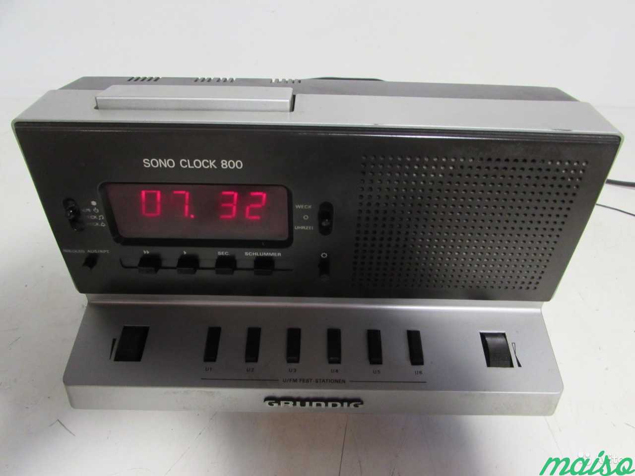 Grundig Sono Clock 800 Радио+Часы в Санкт-Петербурге. Фото 4