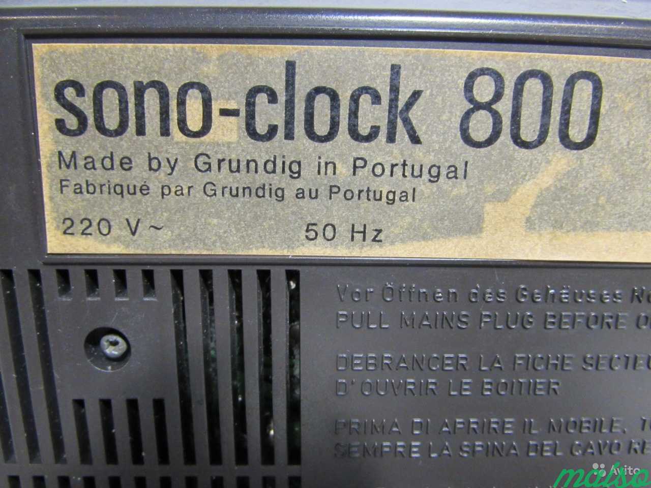Grundig Sono Clock 800 Радио+Часы в Санкт-Петербурге. Фото 9