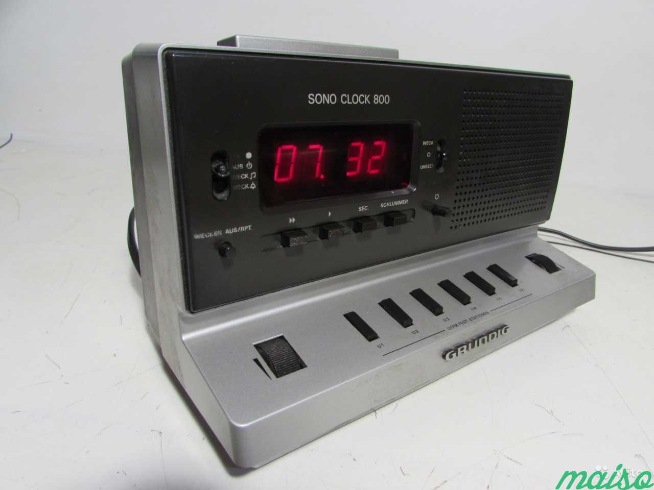 Grundig Sono Clock 800 Радио+Часы в Санкт-Петербурге. Фото 2