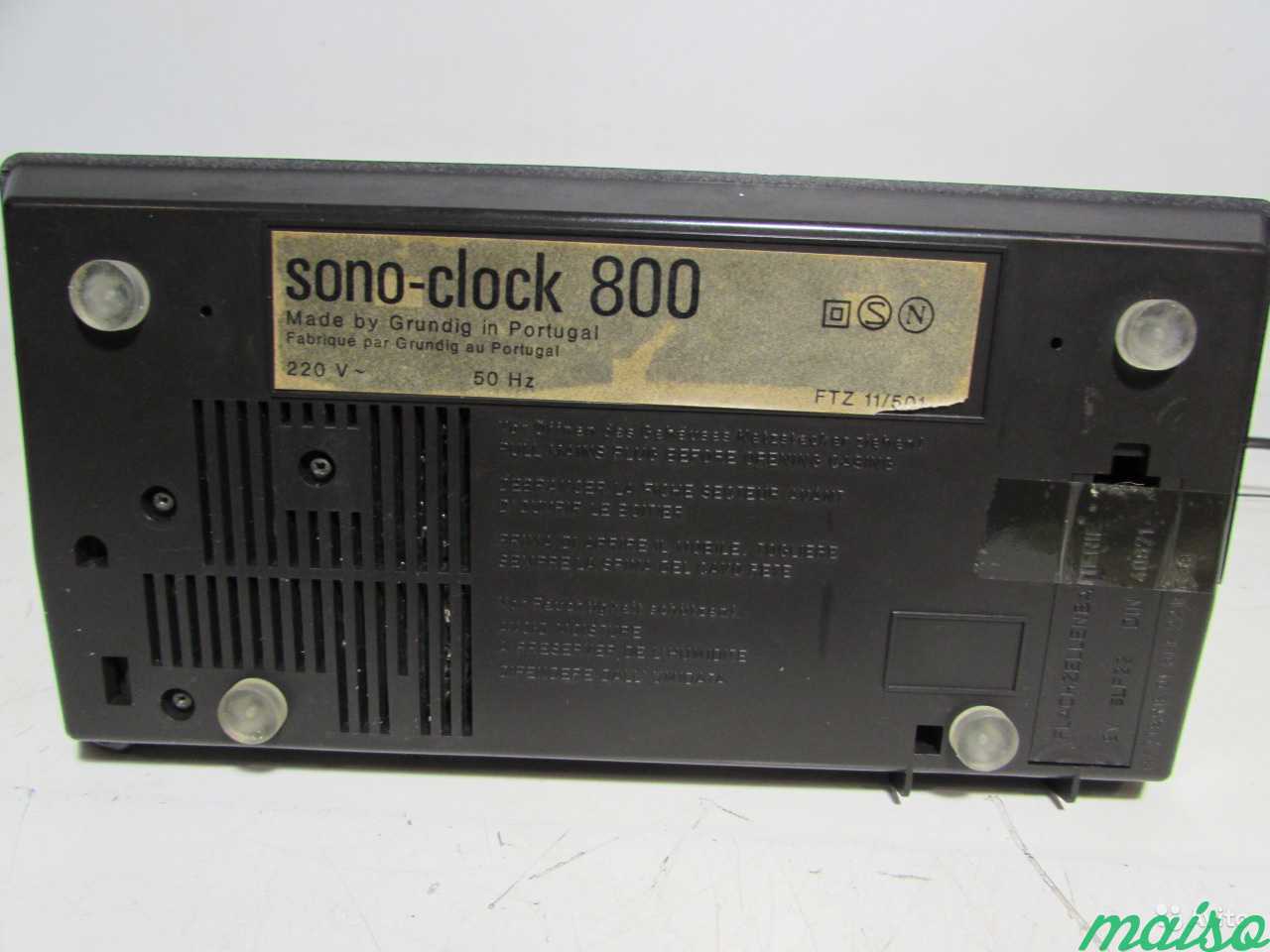 Grundig Sono Clock 800 Радио+Часы в Санкт-Петербурге. Фото 8