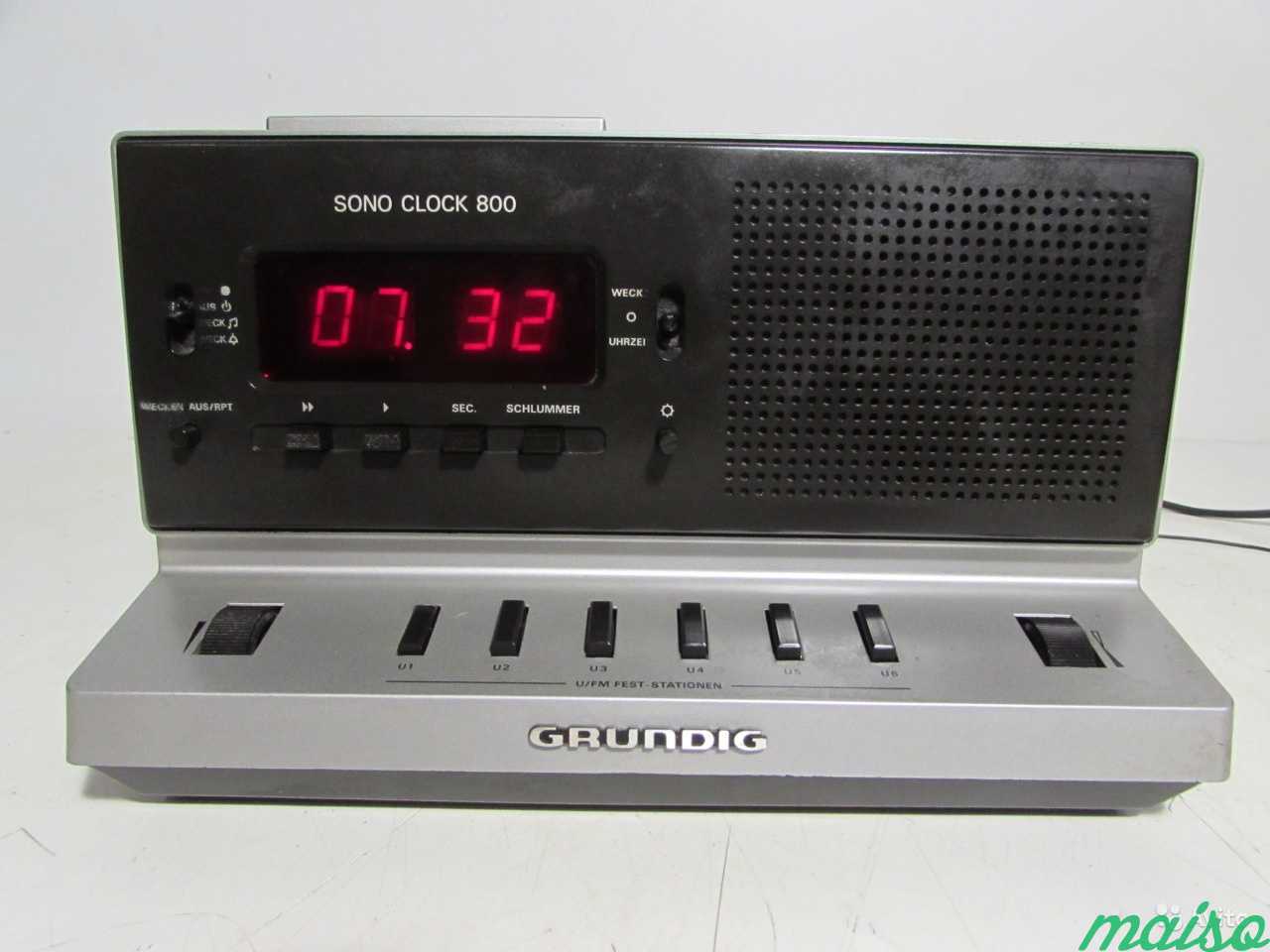 Grundig Sono Clock 800 Радио+Часы в Санкт-Петербурге. Фото 1