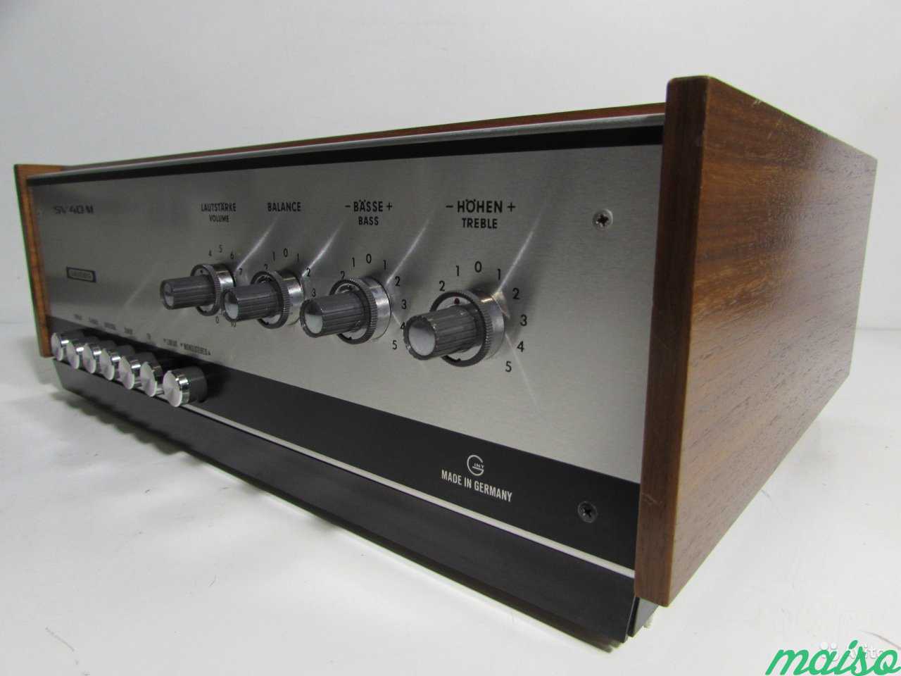 Grundig SV40M Стерео Усилитель 1965г Германия в Санкт-Петербурге. Фото 2