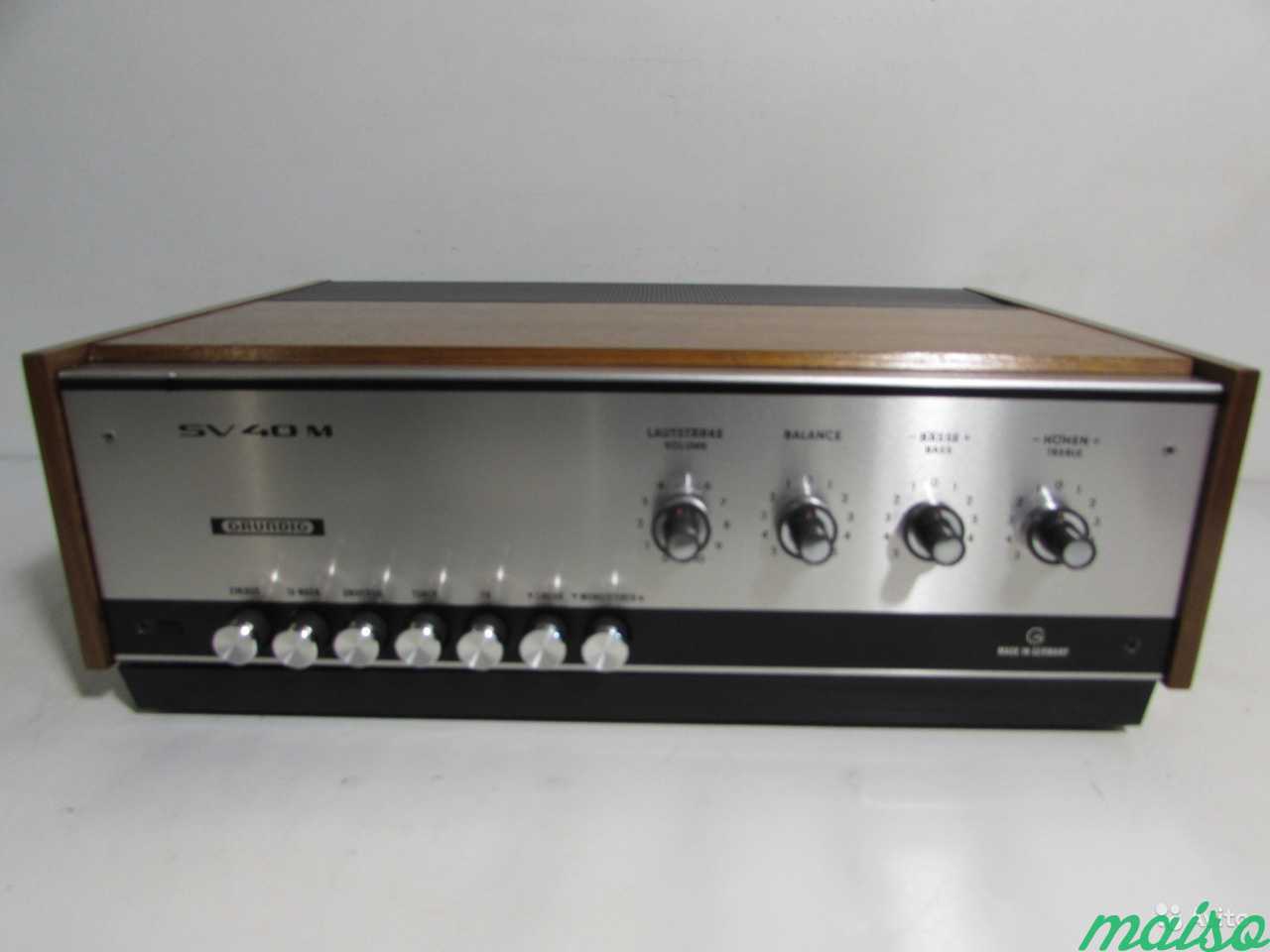 Grundig SV40M Стерео Усилитель 1965г Германия в Санкт-Петербурге. Фото 4