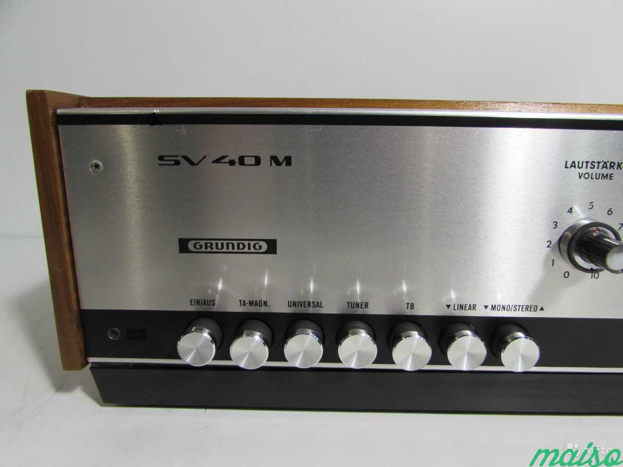 Grundig SV40M Стерео Усилитель 1965г Германия в Санкт-Петербурге. Фото 5