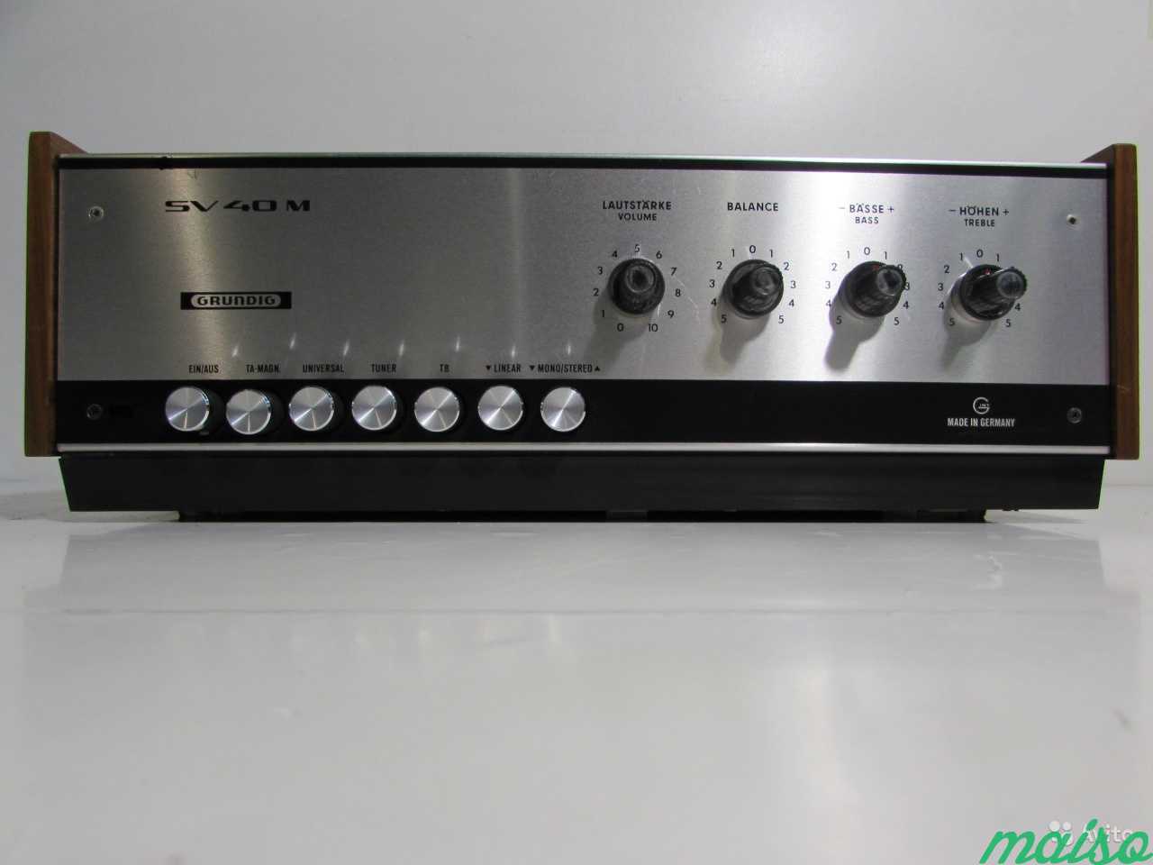 Grundig SV40M Стерео Усилитель 1965г Германия в Санкт-Петербурге. Фото 1