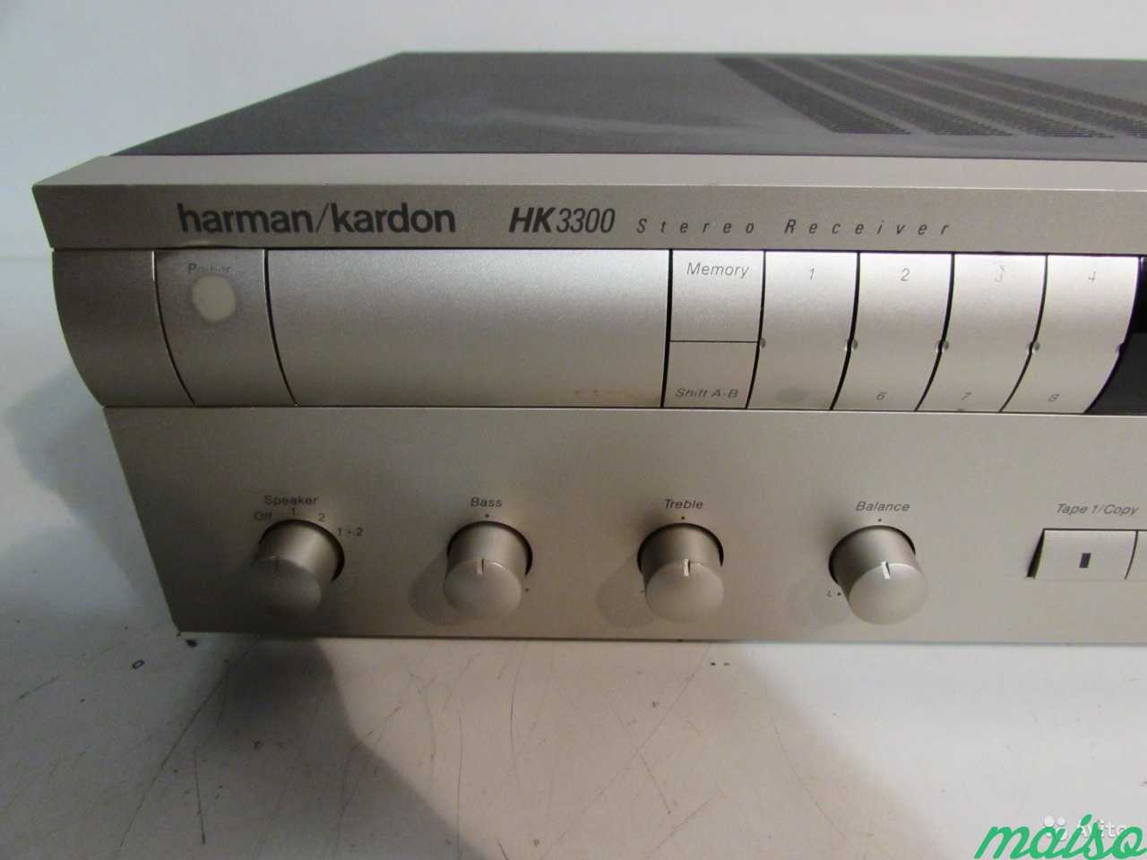 Harman Kardon HK3300 Стерео Ресивер 1991г Japan в Санкт-Петербурге. Фото 4