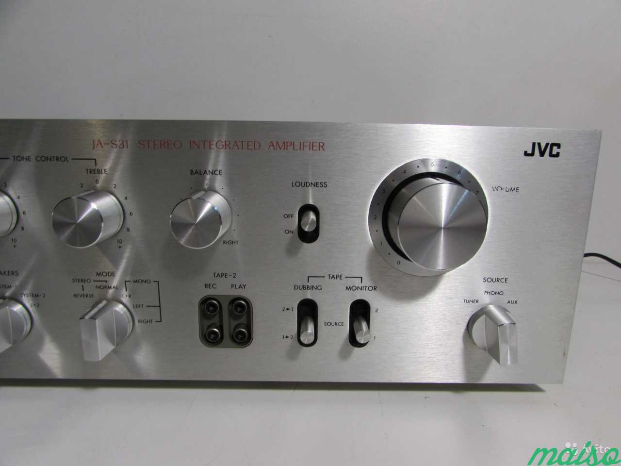 JVC JA-S31 Стерео Усилитель Japan 1976г в Санкт-Петербурге. Фото 5