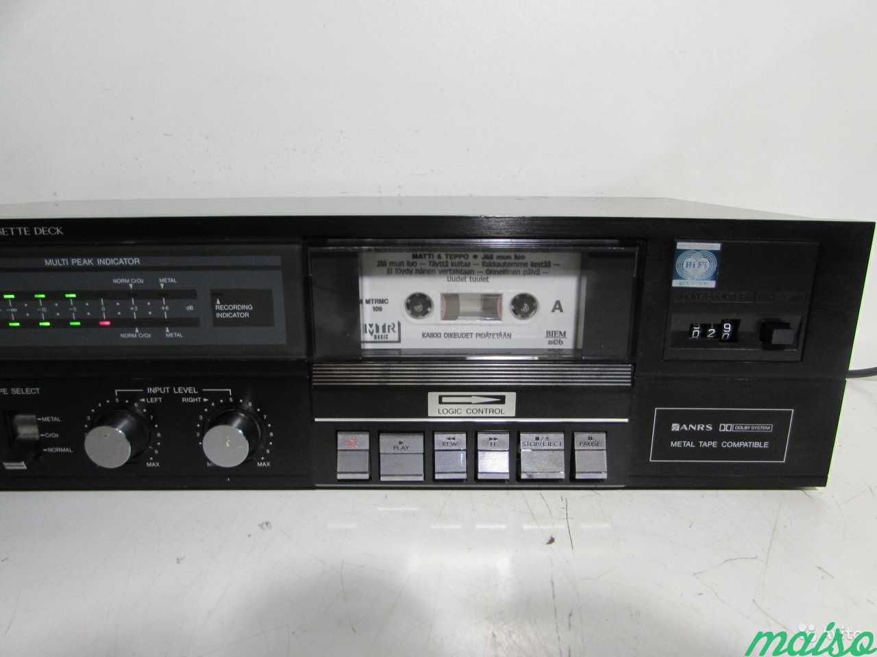 JVC KD-V100 Кассетная дека пр-ва Япония в Санкт-Петербурге. Фото 6