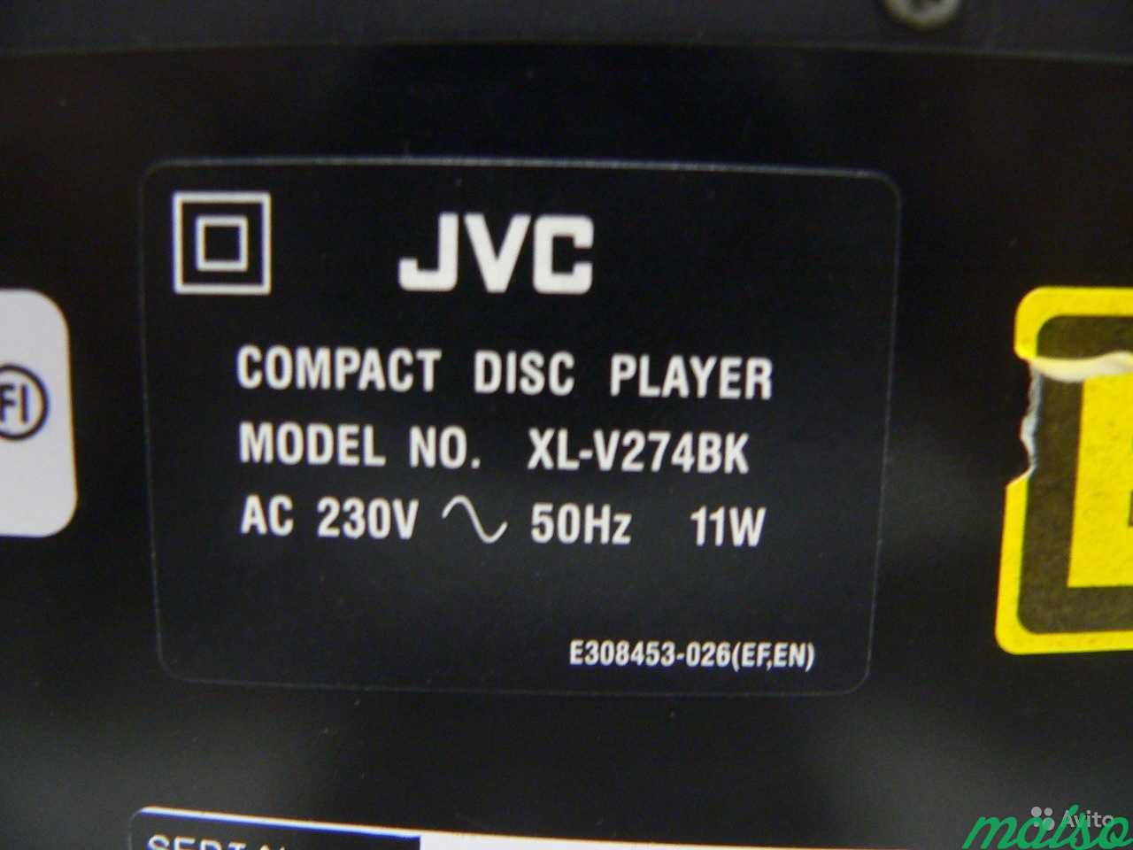 JVC XL-V274 CD-Плеер в Санкт-Петербурге. Фото 5