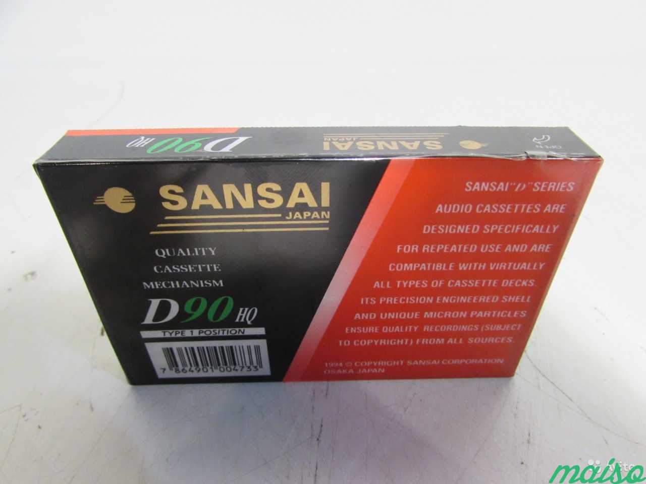 Sansai D90HQ Аудиокассета Japan в Санкт-Петербурге. Фото 6