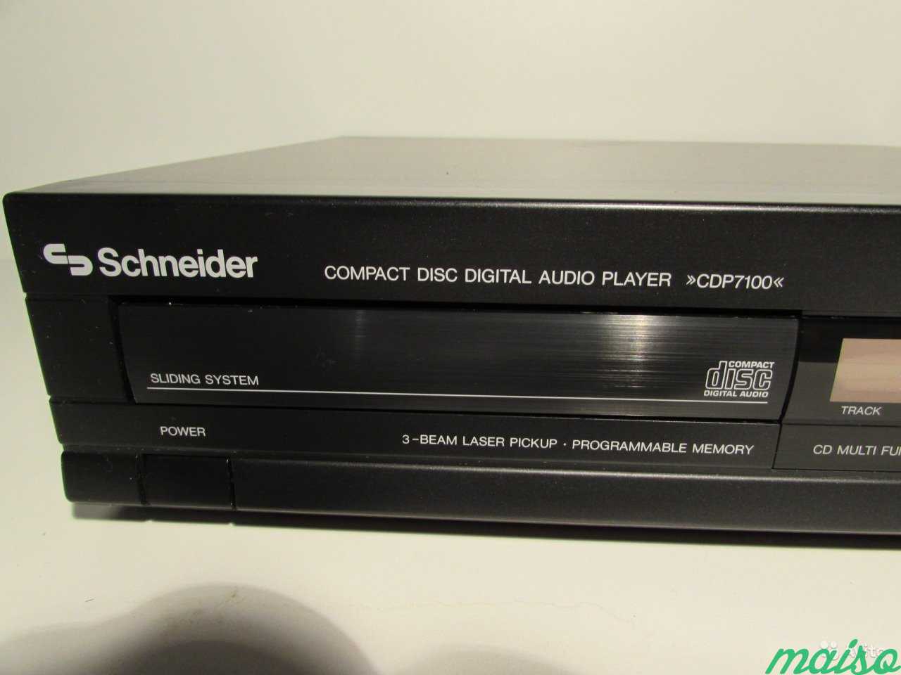 Schneider CDP 7100 CD-Плеер Germany в Санкт-Петербурге. Фото 2