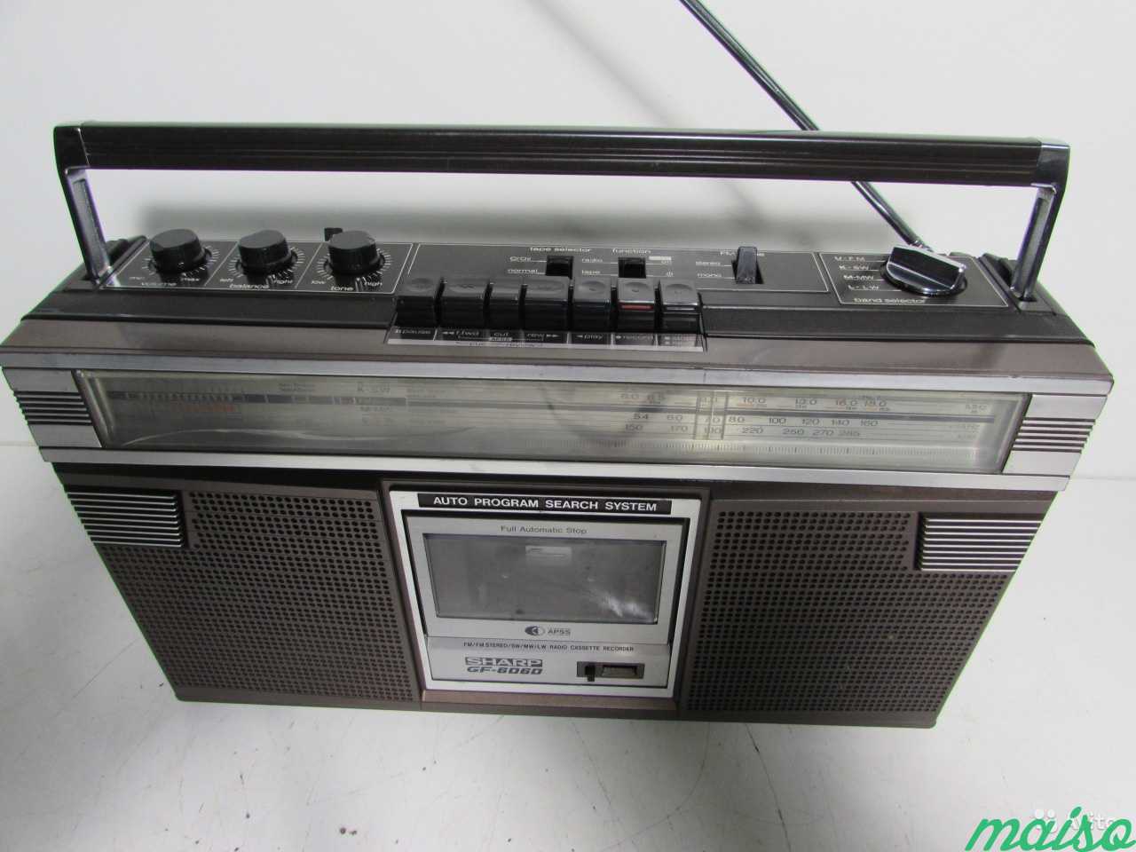 Sharp GF-6060HB Радиомагнитола 1980г в Санкт-Петербурге. Фото 2