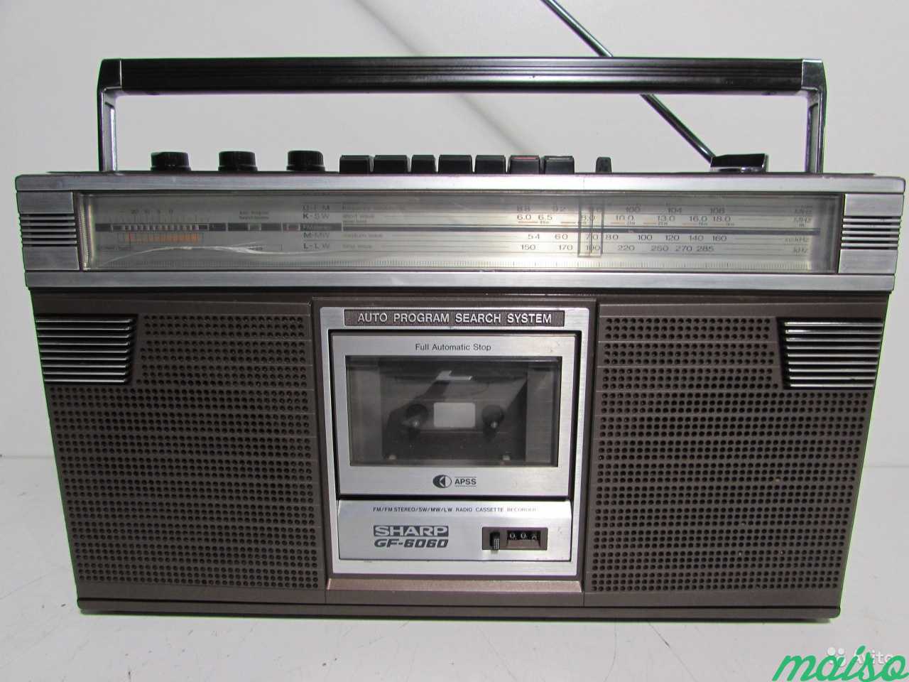 Sharp GF-6060HB Радиомагнитола 1980г в Санкт-Петербурге. Фото 1