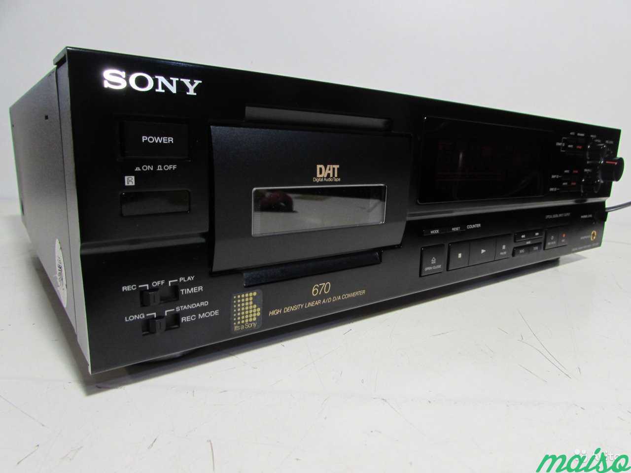 Sony DTC-670 DAT-Кассетная дека Japan 1992г в Санкт-Петербурге. Фото 2