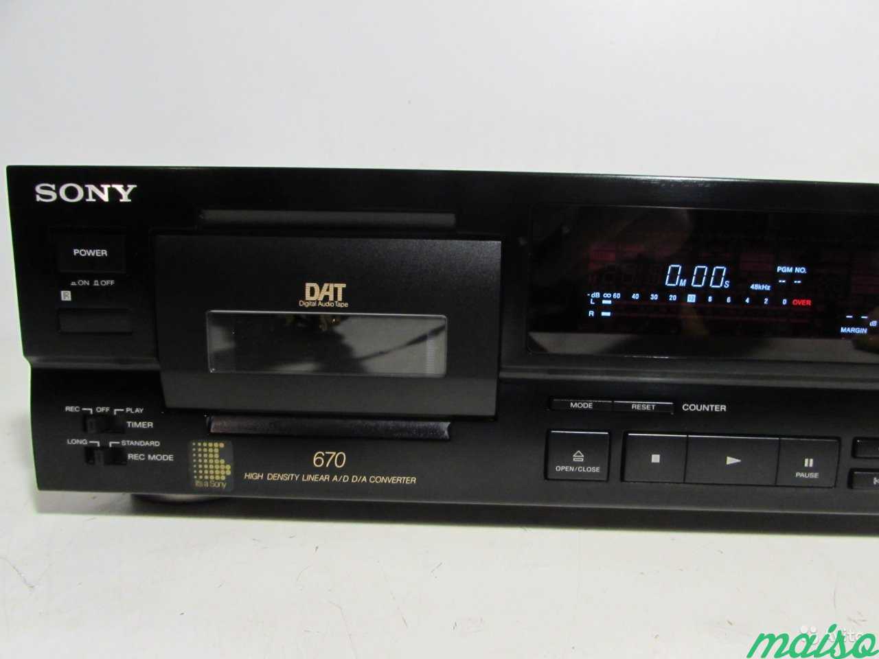Sony DTC-670 DAT-Кассетная дека Japan 1992г в Санкт-Петербурге. Фото 4