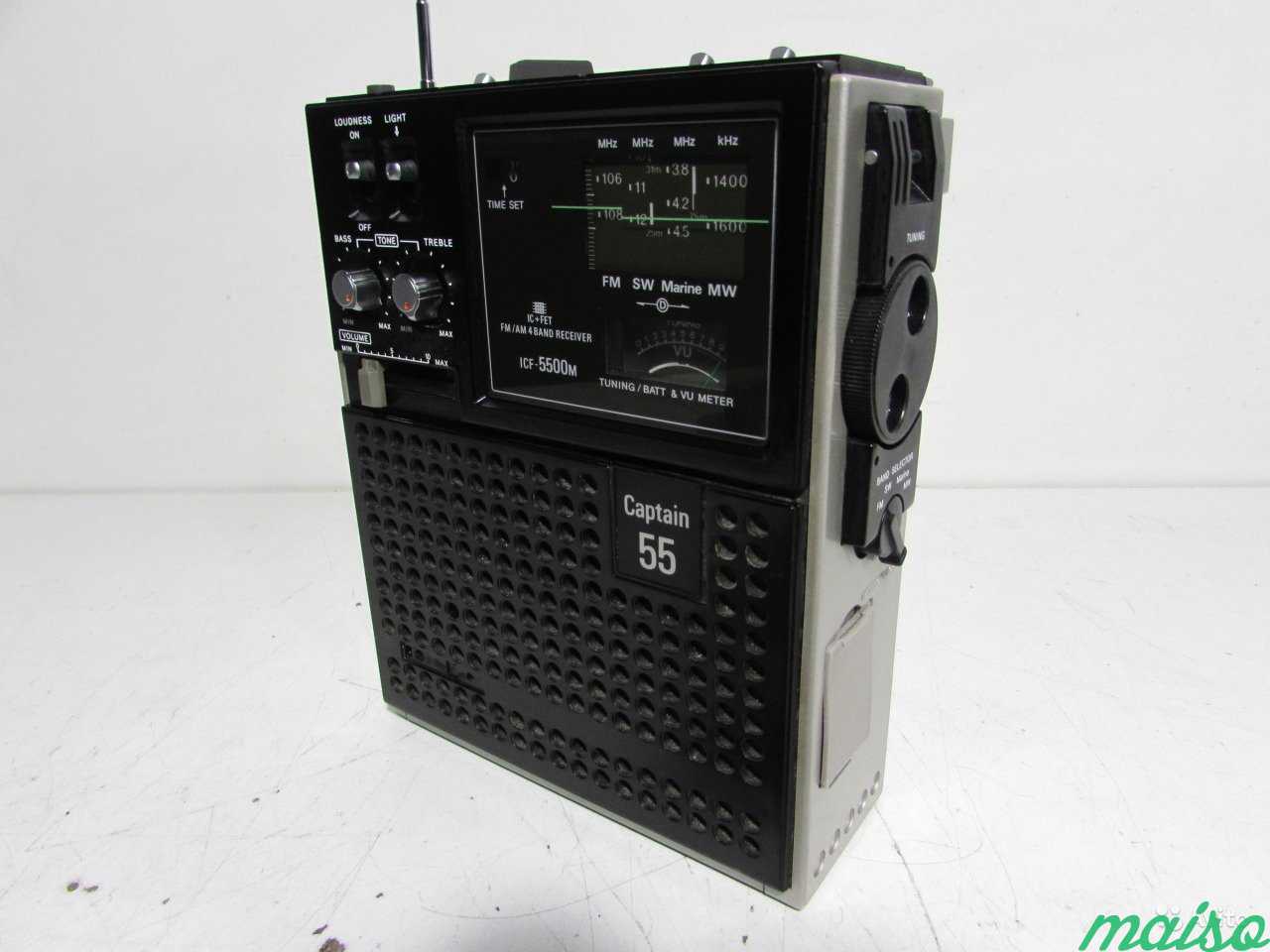 Sony ICF-5500M(Captain 55) Радиоприемник Япония в Санкт-Петербурге. Фото 4