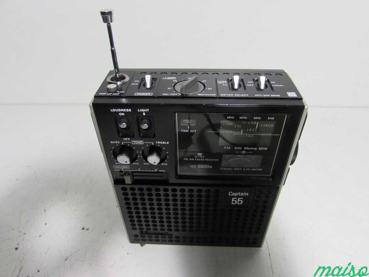 Sony ICF-5500M(Captain 55) Радиоприемник Япония в Санкт-Петербурге. Фото 1