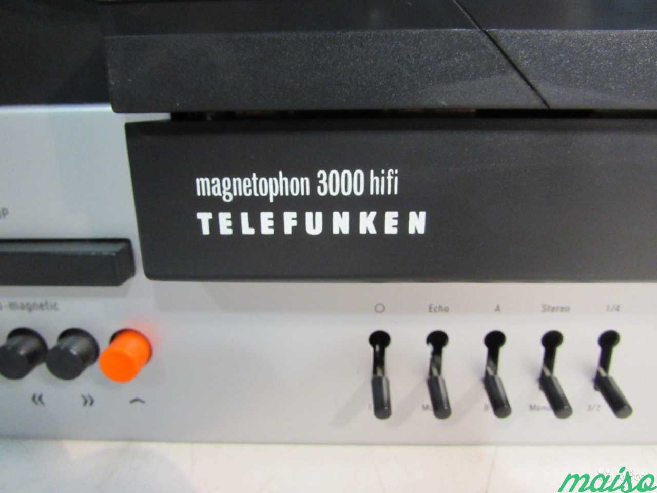 Telefunken M3000 Катушечный магнитофон Germany в Санкт-Петербурге. Фото 3