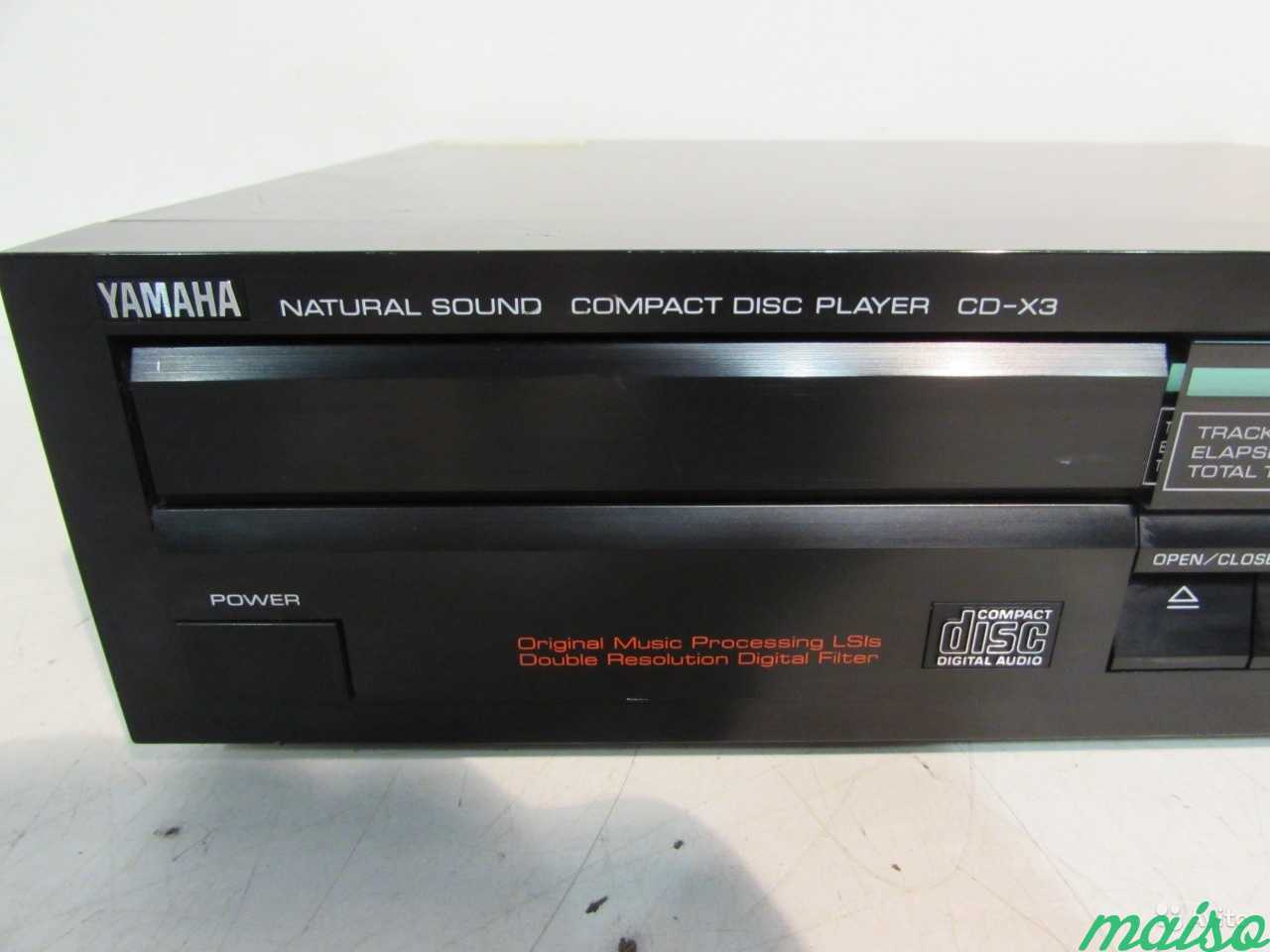 Yamaha CD-X3 CD-Плеер Japan 1986г в Санкт-Петербурге. Фото 4