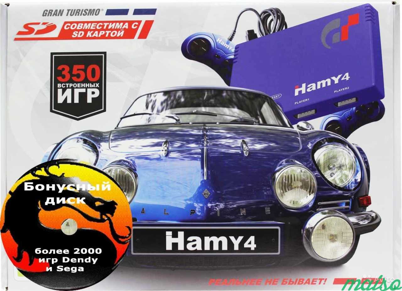 Hamy 4 Blue с 2350 играми для Dendy и Sega в Санкт-Петербурге. Фото 3