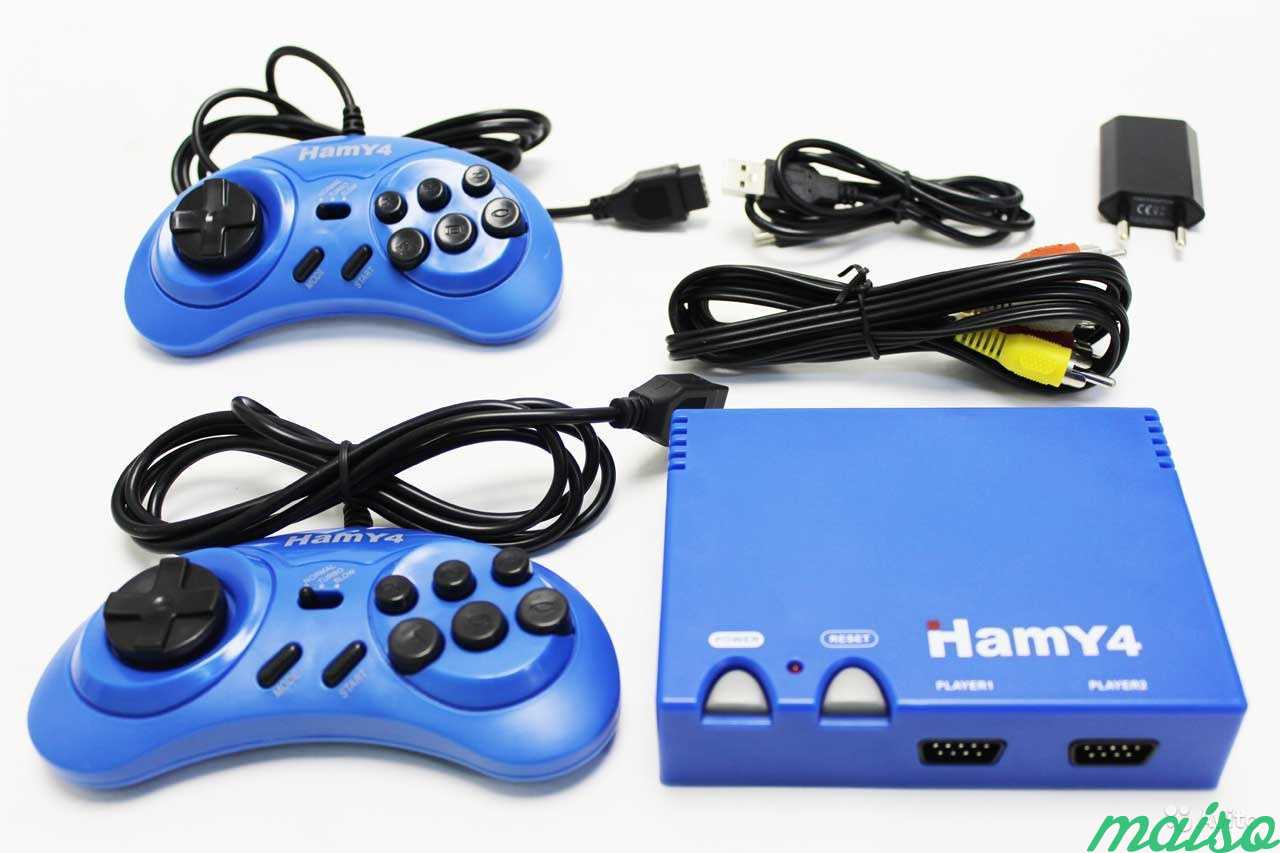 Hamy 4 Blue с 2350 играми для Dendy и Sega в Санкт-Петербурге. Фото 4